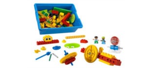 Set de piezas para crear las primeras máquinas de Lego Duplo